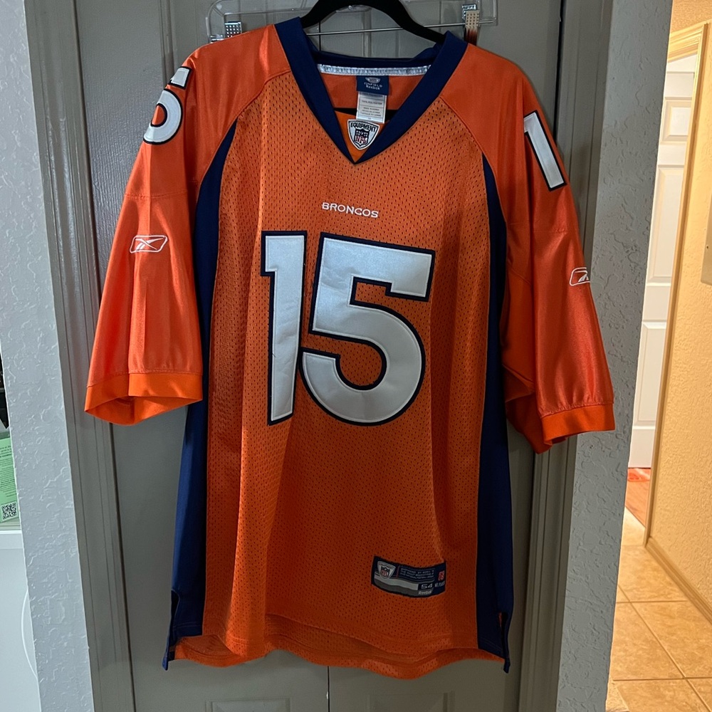 Reebok Orange Denver Broncos Tebow Jersey